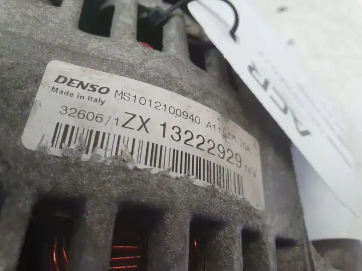 Opel Corsa D 1.2 06-14r ALTERNATOR 70A 13222929 denso
