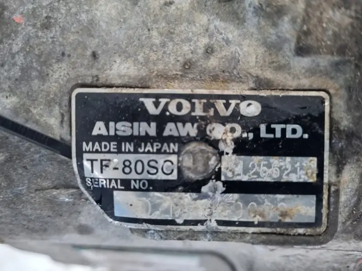 Volvo XC70 III 2.4 D5 AUTOMATYCZNA SKRZYNIA BIEGÓW 31256210 automat TF-80SC