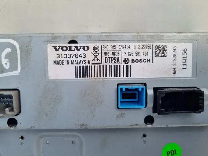 Volvo XC60 S60 II V60 V40 II EKRAN NAWIGACJI Wyświetlacz monitor 31337643