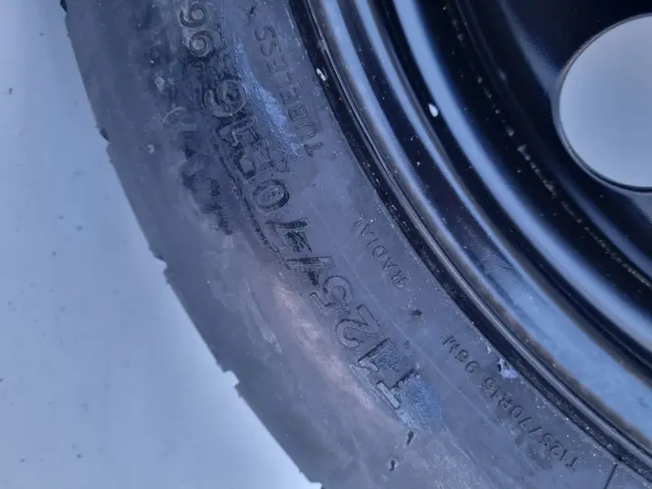 Audi Seat Vw Golf V KOŁO DOJAZDOWE dojazdówka 125/70 R16 1K0601027F 5x112
