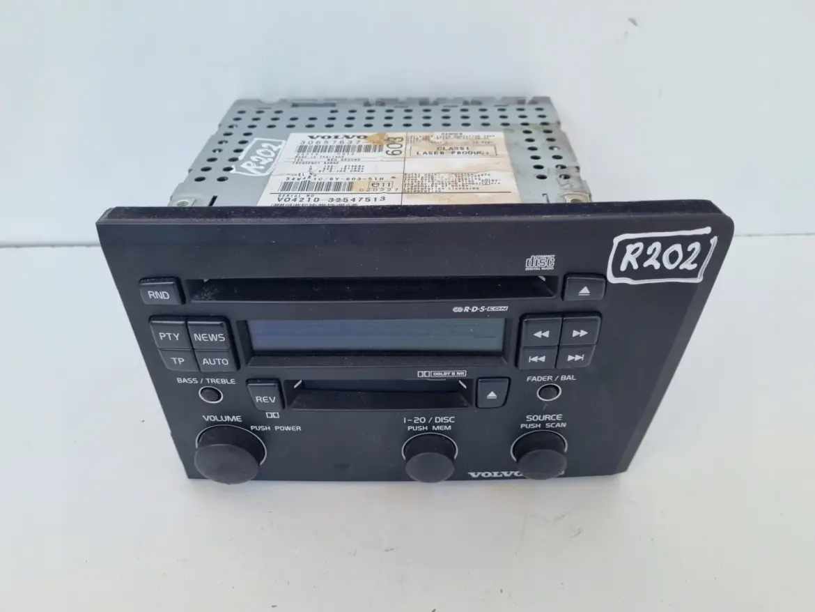 Volvo S60 I XC70 I V70 II RADIOODTWARZACZ CD Radio HU-603 30657637