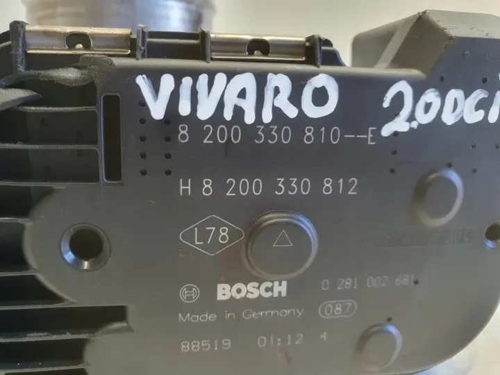 Opel Vivaro Trafic 2.0 DCI ROZRUSZNIK 0281002681 bosch 8200330810