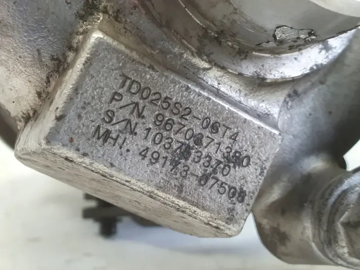 Peugeot Partner II 1.6 HDI TURBOSPRĘŻARKA turbo 9670371380