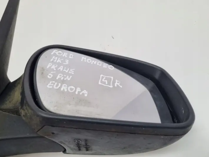 Ford Mondeo Mk3 lift 03-07r LUSTERKO PRAWE PASAŻERA 5 Pin kabli EUROPA