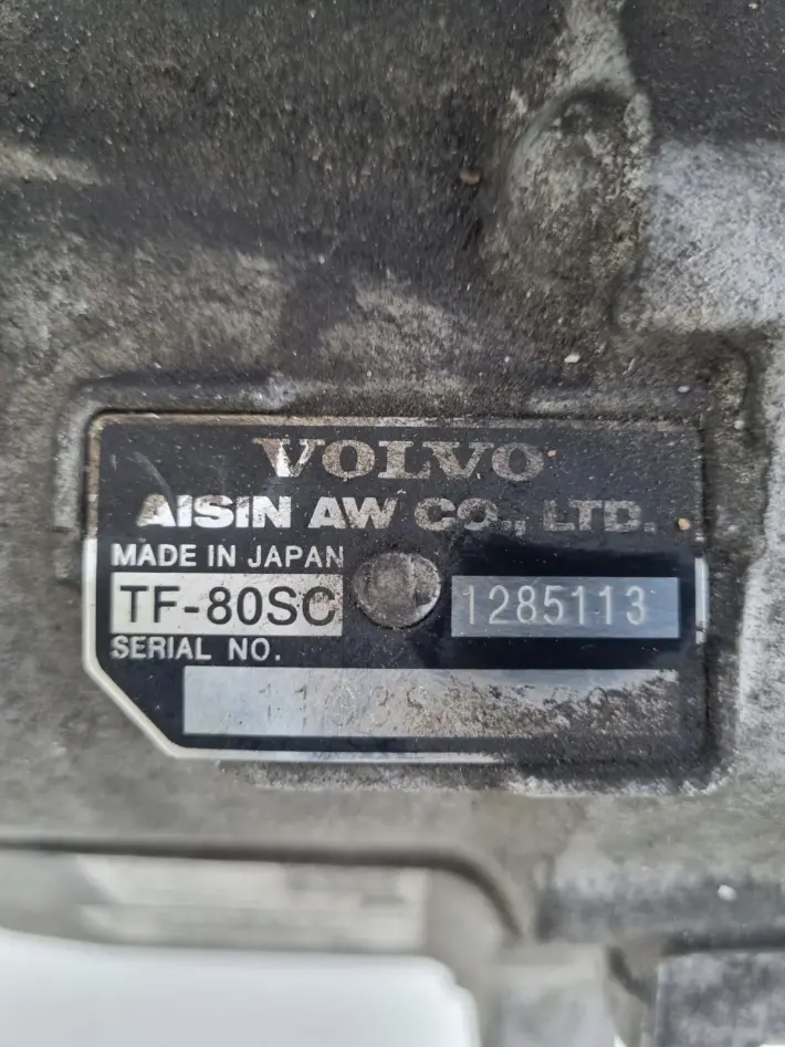 Volvo XC60 2.4 D5 BITURBO AUTOMATYCZNA SKRZYNIA BIEGÓW 1285113 TF-80SC