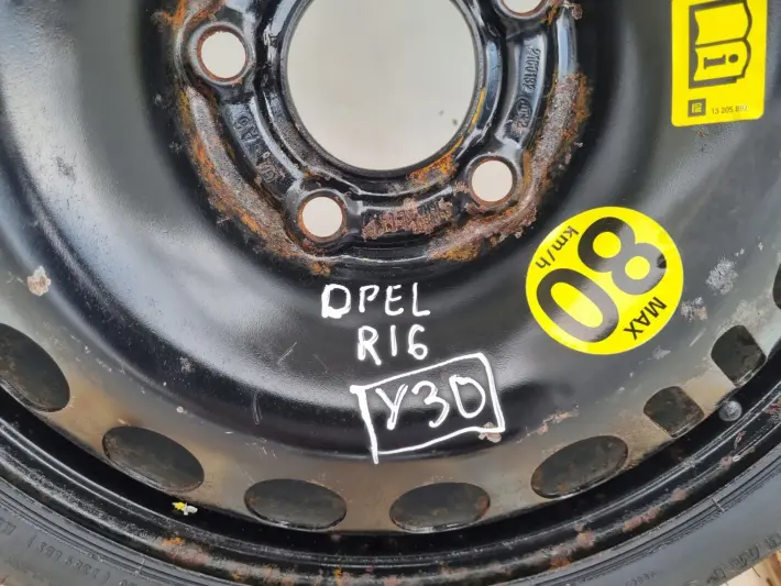 Opel Vectra C Astra H KOŁO DOJAZDOWE dojazdówka 115/70 R16 5x110 2160132