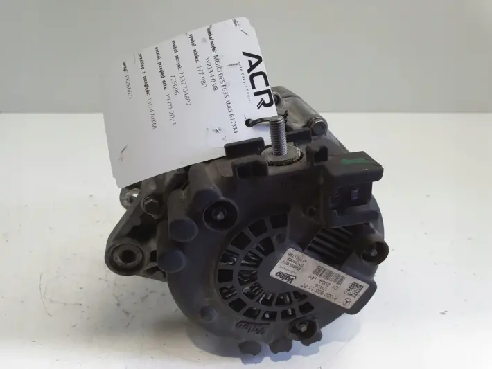 Mercedes W213 E63S AMG 4.0 V8 ALTERNATOR valeo A0009061107 200A