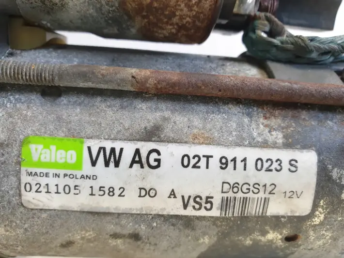 Vw Golf V 1.6 FSI ROZRUSZNIK valeo 02T911023S