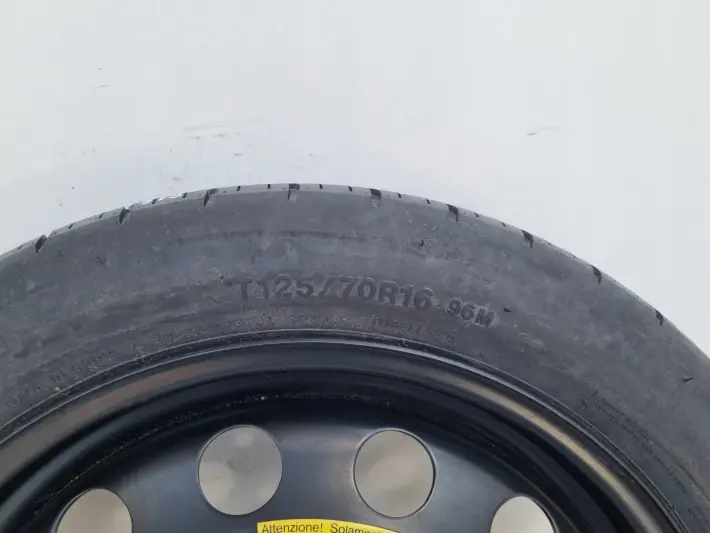 Audi Seat Vw Golf V KOŁO DOJAZDOWE dojazdówka 125/70 R16 1K0601027F 5x112