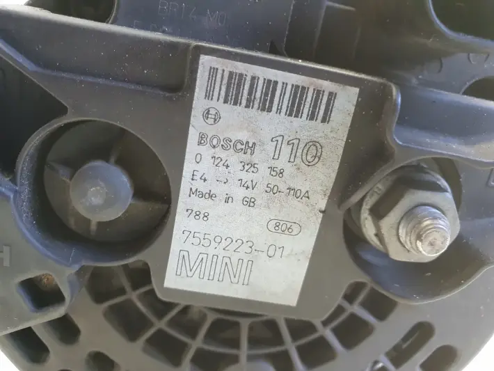 Mini One R50 R53 1.6 16V ALTERNATOR 110A bosch 0124325158