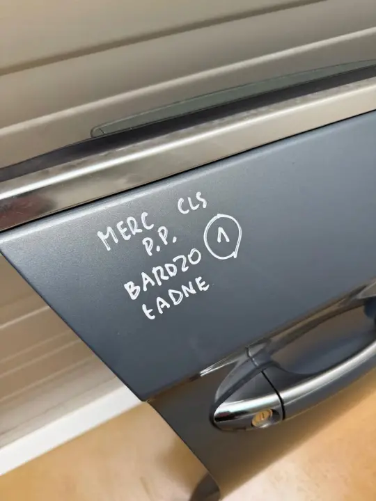 Mercedes CLS C219 W219 PRZEDNIE DRZWI PRAWE prawy przód ŁADNE