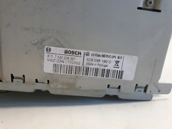 VW Passat Audi Skoda RADIO CD Nawigacja 3C8035190C