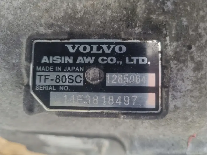 Volvo C30 V50 S40 II 2.0 D D3 AUTOMATYCZNA SKRZYNIA BIEGÓW automat 1285064