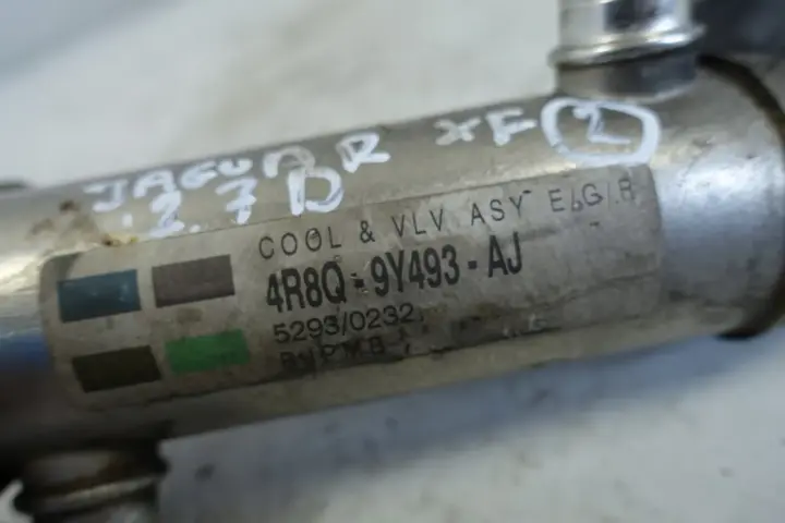 Jaguar XF 2.7 D CHŁODNICZKA EGR 4R8Q-9Y493-AJ oryg
