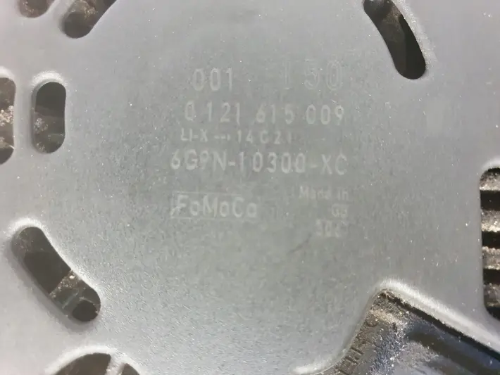 Ford S-Max 2.0 TDCI ALTERNATOR 0121615009