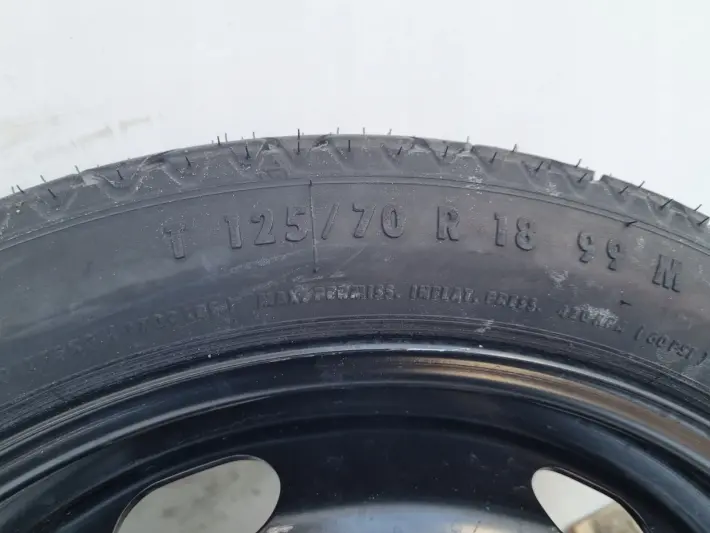 Audi Seat Vw Skoda KOŁO DOJAZDOWE dojazdówka 125/70 R18 1K0601027B