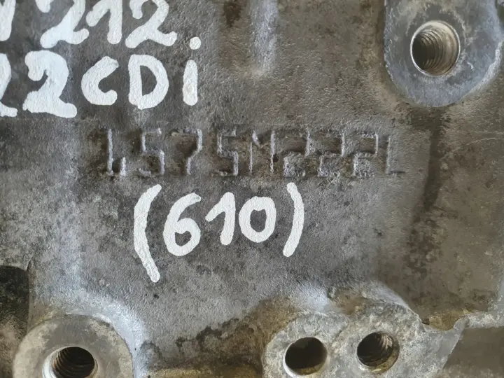 Mercedes W212 2.2 CDI GŁOWICA CYLINDRÓW wałki R651016