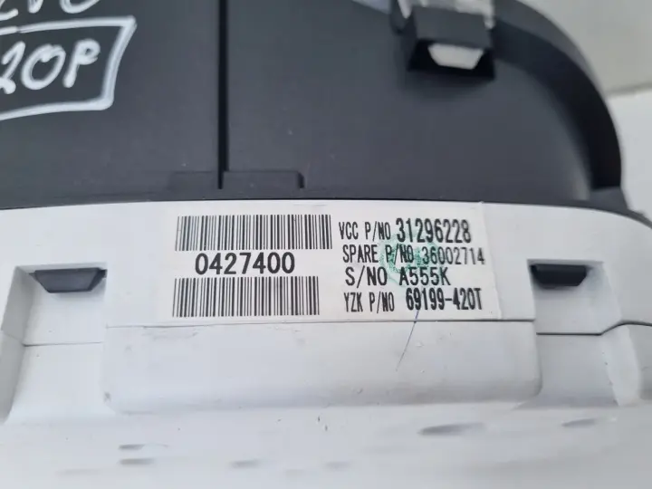 Volvo V50 S40 II 1.6 D LICZNIK ZEGARY Europa 31296228 36002714