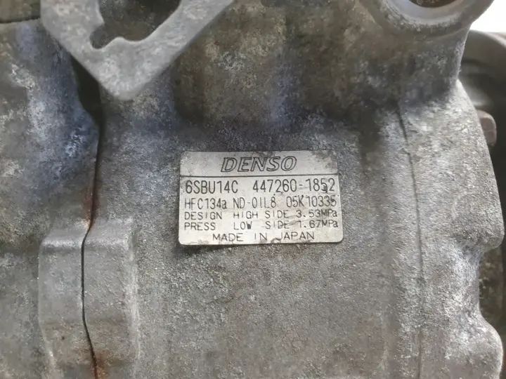 BMW E87 E90 E91 2.0 D N47 SPRĘŻARKA KLIMATYZACJI 447260-1852