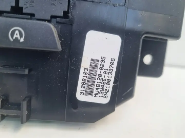 Volvo V40 II PANEL RADIA Klimatyzacji nawiewu 31288103
