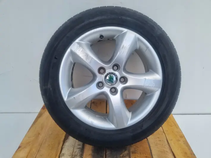 Skoda Fabia FELGA ALUMINIOWA KOŁO ZAPASOWE zapas R15 5x100 ET43 5J0601025A