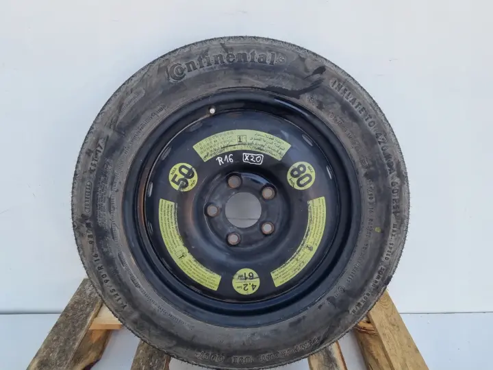 Mercedes W169 W245 KOŁO DOJAZDOWE dojazdówka 125/90 R16 5x112 1694000802