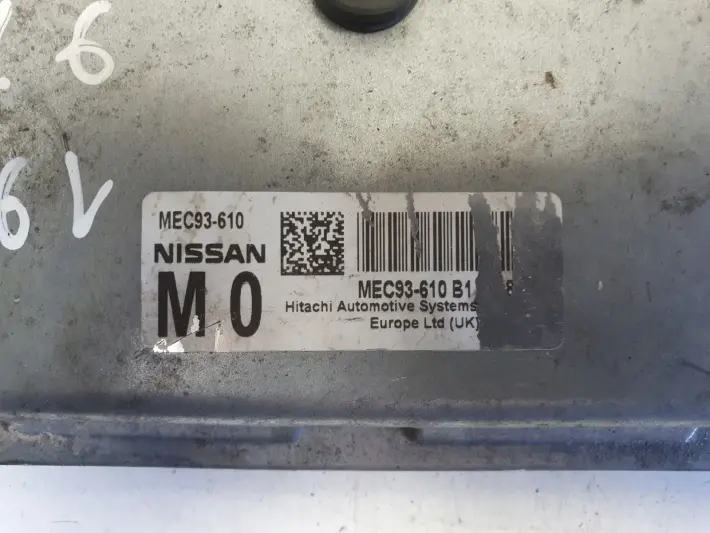 Nissan Qashqai J10 1.6 16V STEROWNIK SILNIKA komputer MEC93-610