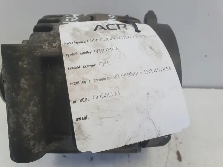 Mini Cooper R56 1.6 16V VTi ALTERNATOR 0121615012 bosch