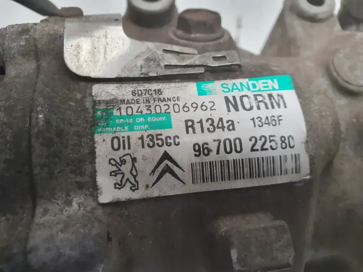Citroen C5 III 2.0 HDI SPRĘŻARKA KLIMATYZACJI 9670022580