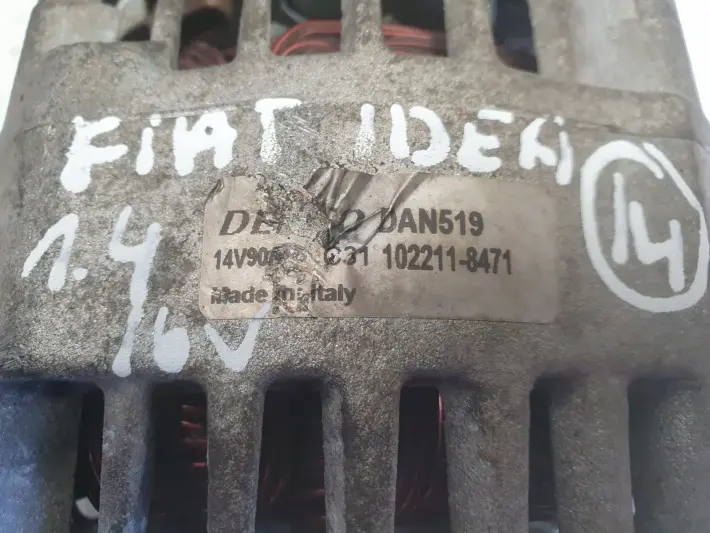 Fiat Idea 1.4 16V ALTERNATOR Denso 102211-8471