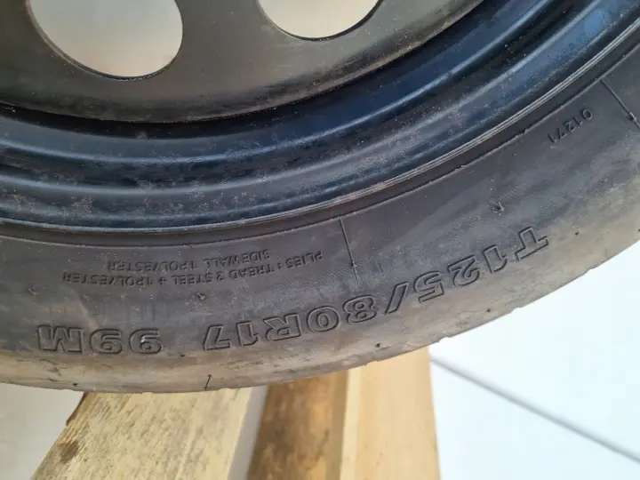Volvo S80 V70 S60 I KOŁO DOJAZDOWE dojazdówka 125/80 R17 9209872