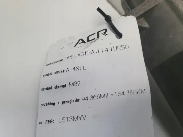 Opel Astra IV J 1.4 T turbo ROZRUSZNIK 0001137006