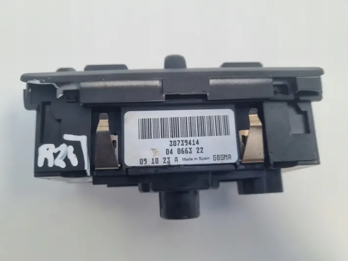 Volvo XC70 II S80 II V70 III PANEL ŚWIATEŁ Przełącznik włącznik 30739414