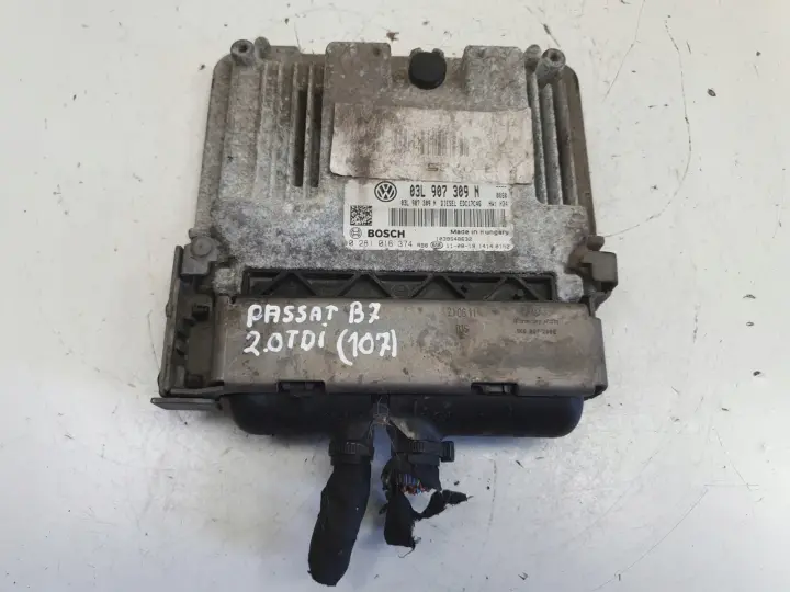 VW Passat B7 2.0 TDI STEROWNIK SILNIKA komputer 03L907309N