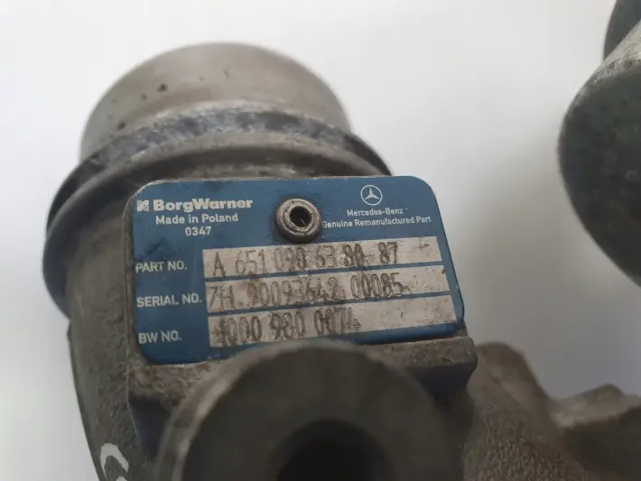 Mercedes Sprinter 906 2.2 CDI TURBOSPRĘŻARKA A6510906380