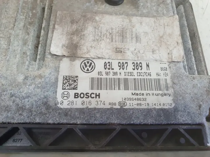 VW Passat B7 2.0 TDI STEROWNIK SILNIKA komputer 03L907309N