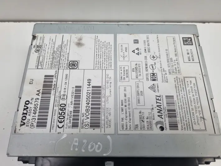 Volvo V40 II V60 S60 II CZYTNIK PŁYT CD radio nawigacja 31466579AA 31466579