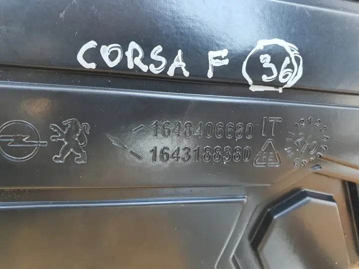 Opel Corsa F 5D MATA BAGAŻNIKA Wykładzina gumowa