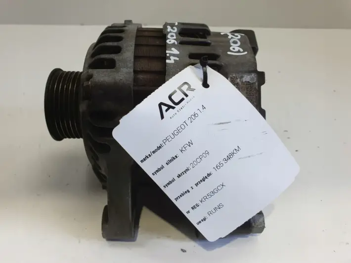 Peugeot 206 1.4 8V ALTERNATOR 9638275880