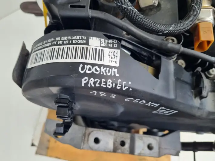 SILNIK KOMPLET Audi A3 II 8P 2.0 TDI 140KM udokumentowane 182tyś CFFA CFFB