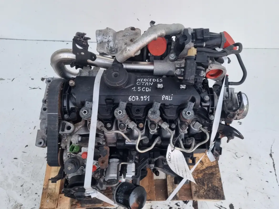 SILNIK Mercedes Citan 1.5 DCI 75KM ładnie pali K9K608 607951