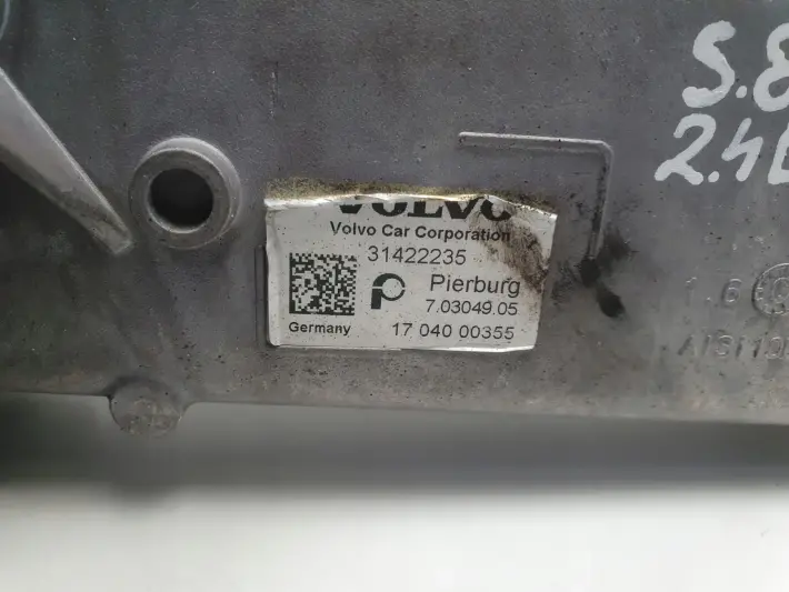 Volvo S80 II V70 III 2.4 D5 CHŁODNICA SPALIN ZAWÓR EGR 31422235