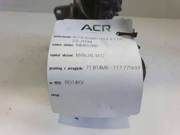 Alfa Romeo Giulietta 2.0 JTDM ROZRUSZNIK 0001139006 bosch