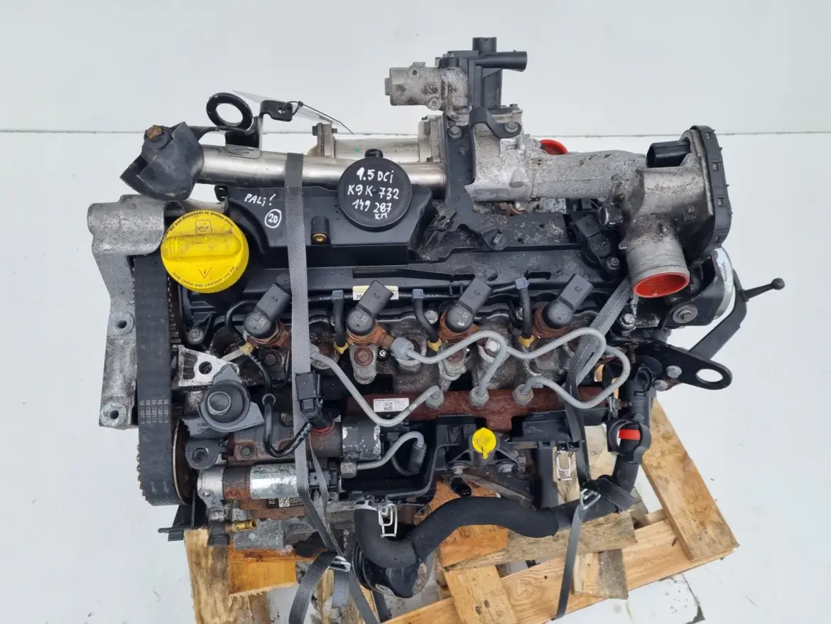 SILNIK KOMPLET Renault Megane II 1.5 DCI dokumenty 149tyś SIEMENS K9K732
