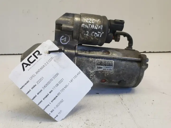 Opel Antara 2.2 CDTI ROZRUSZNIK 25183761 valeo