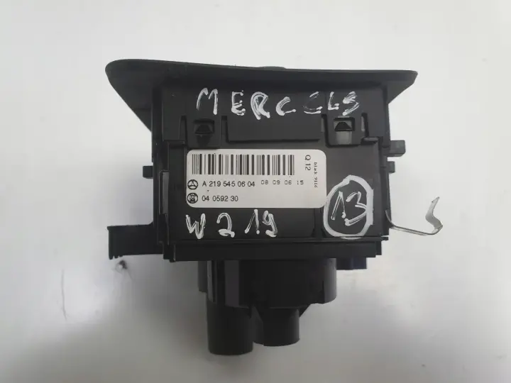 Mercedes CLS I C219 W219 PRZEŁĄCZNIK ŚWIATEŁ włącznik panel A2195450604