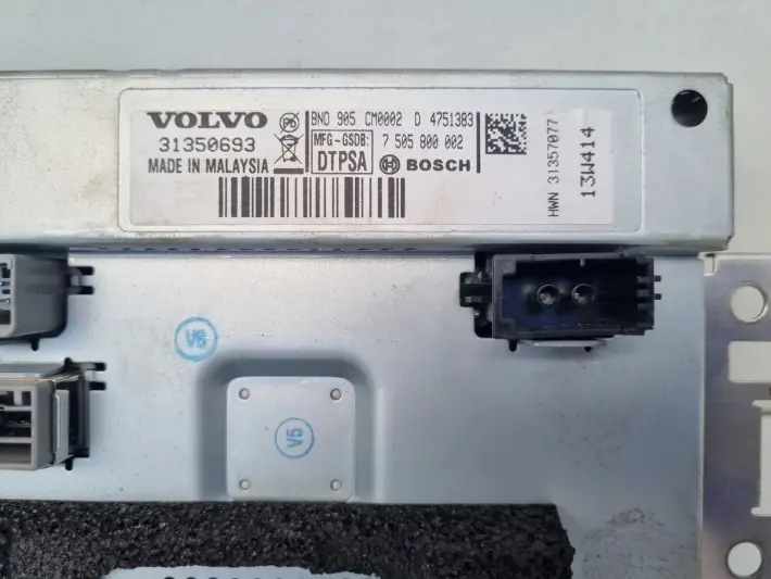 Volvo V60 I S60 II XC60 I EKRAN NAWIGACJI Wyświetlacz 31350693