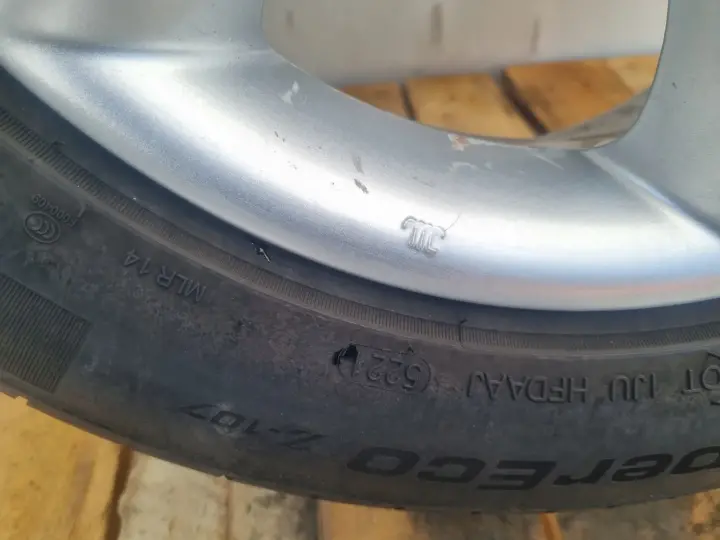 Skoda Fabia FELGA ALUMINIOWA KOŁO ZAPASOWE zapas R15 5x100 ET43 5J0601025A