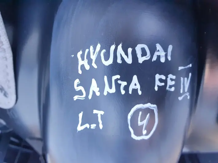 Hyundai Santa Fe IV TYLNY BOCZEK DRZWI LEWY TYŁ