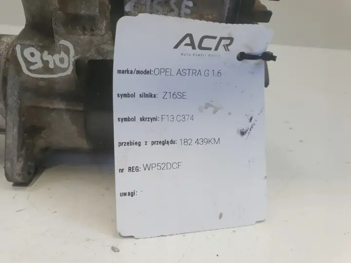 Opel Astra II G 1.6 8V ROZRUSZNIK 90543872